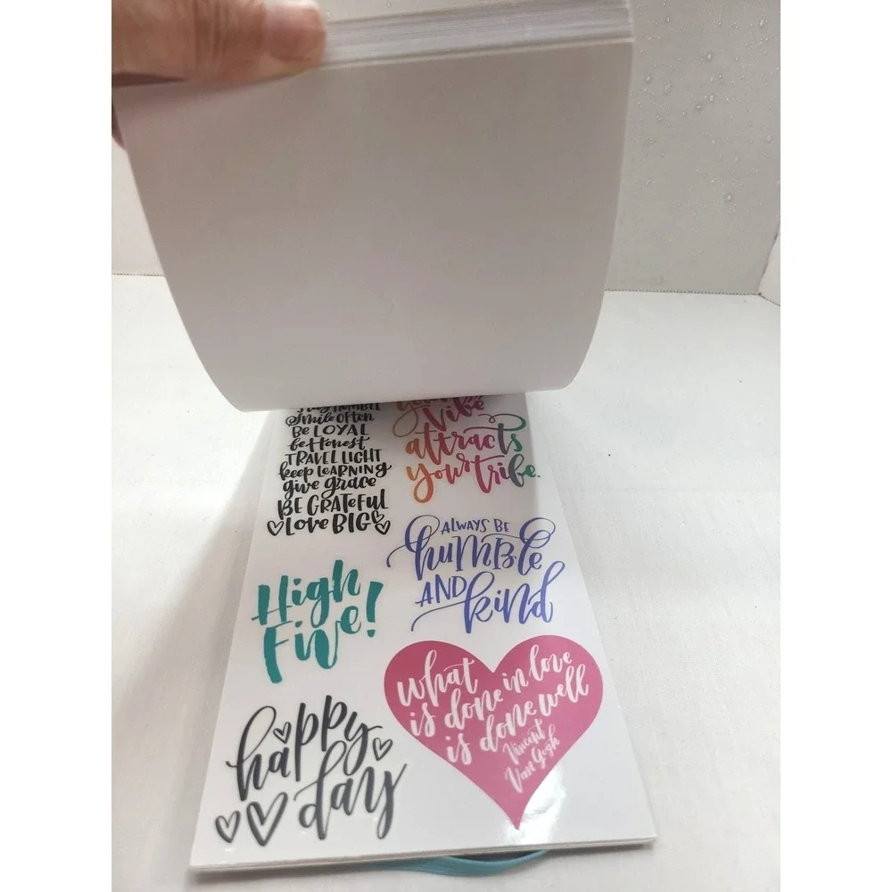 Happy Planner QUOTES 424 Pieces BRAND NEW 30 Pages of Stickers 3 Missing